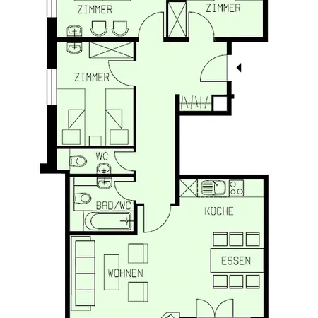 Apartment Azur Appartement-fewo 4-bettwohnung Nr- 10 By Interhome *
