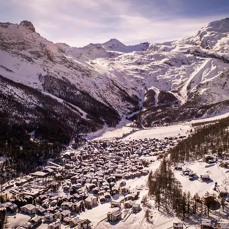 Azur Appartement-fewo 4-bettwohnung Nr- 10 By Interhome * Saas-Fee